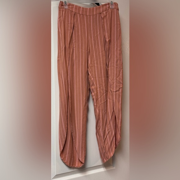 Free People Rosemary Slit Hem Pants. 2. - Picture 4 of 6